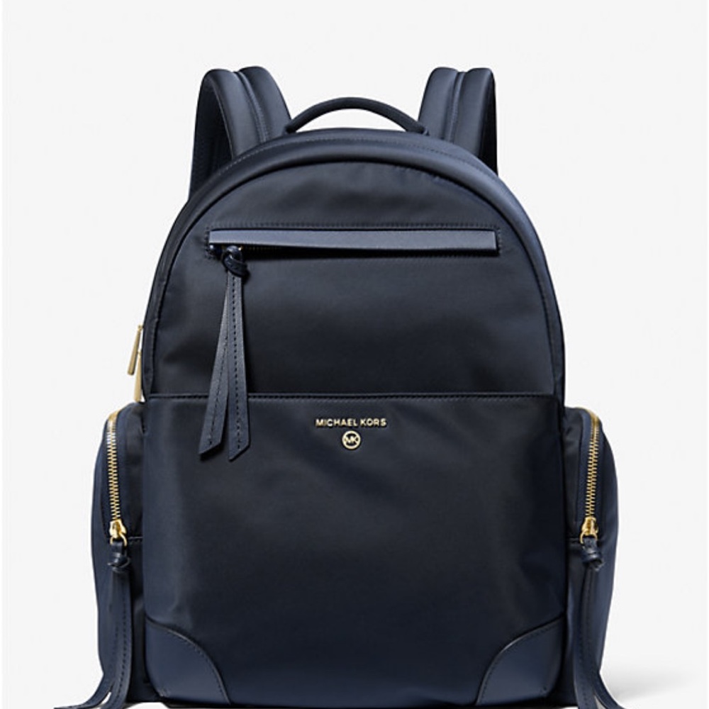 Michael Kors Prescott Large Nylon Gabardine Backpack